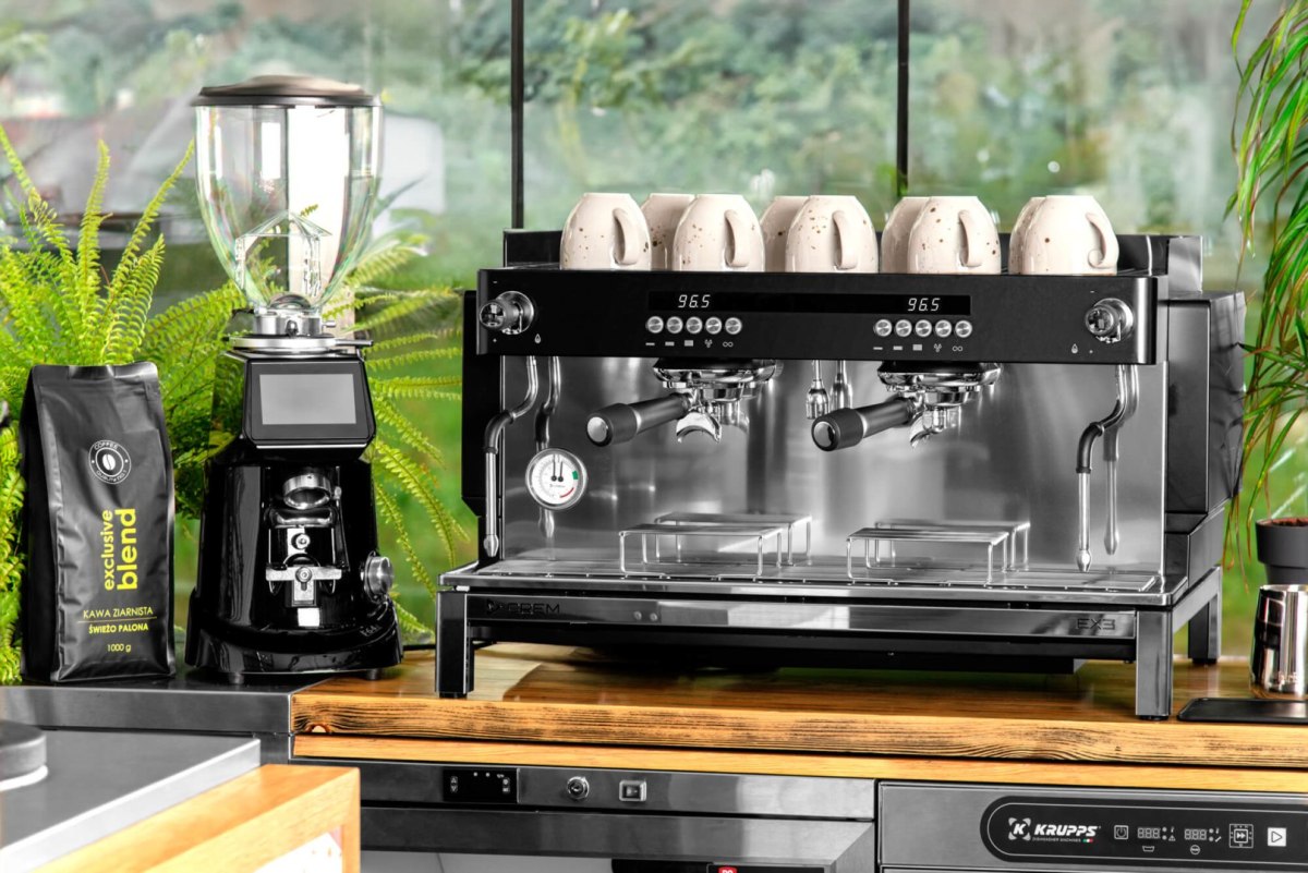 Zasilanie ekspresu Resto Quality EX3 MINI 2GR B PID SMARTSTEAM
